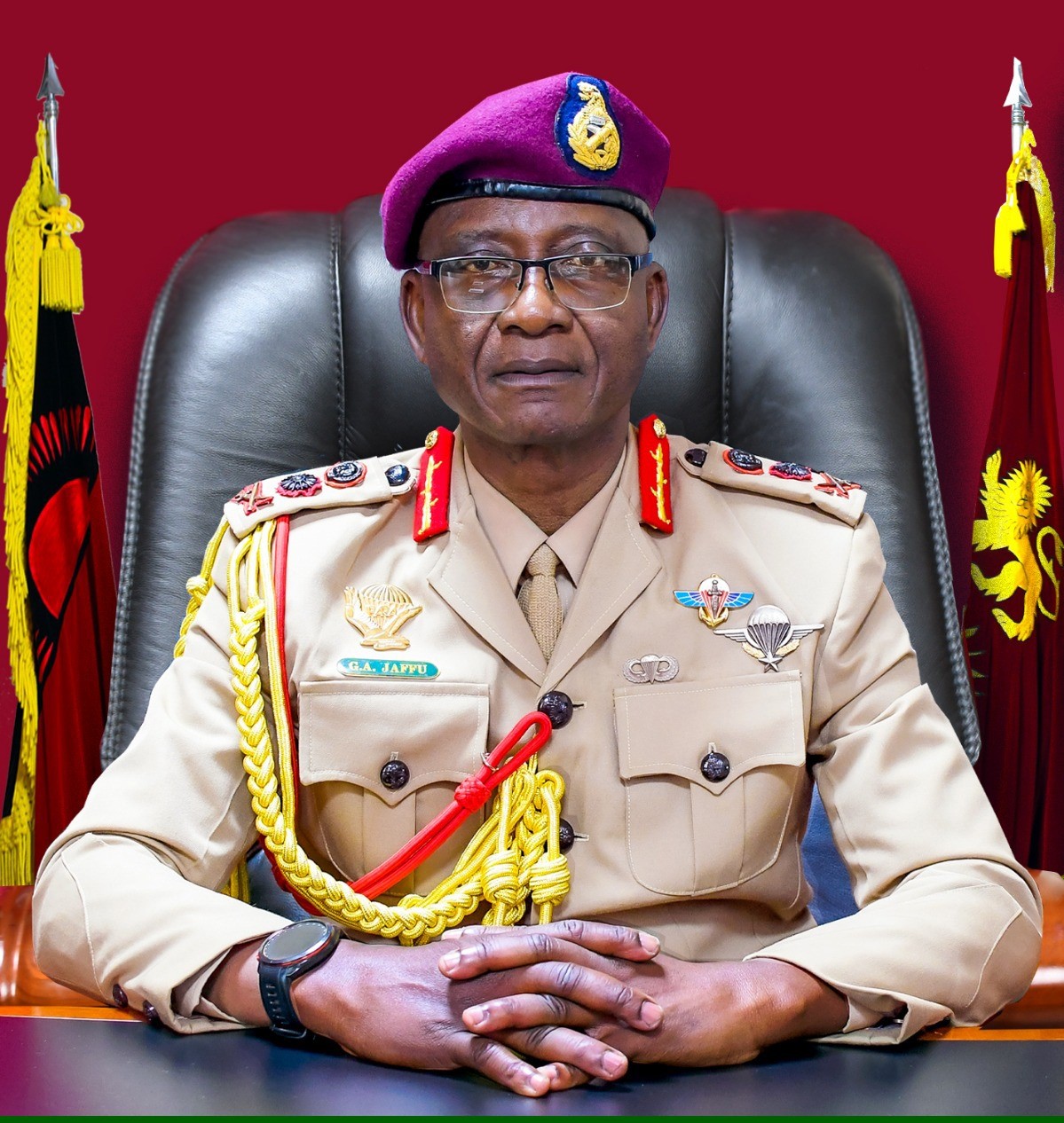 Gen George JAFFU Jr, MSM, 'psc', 'ndc'